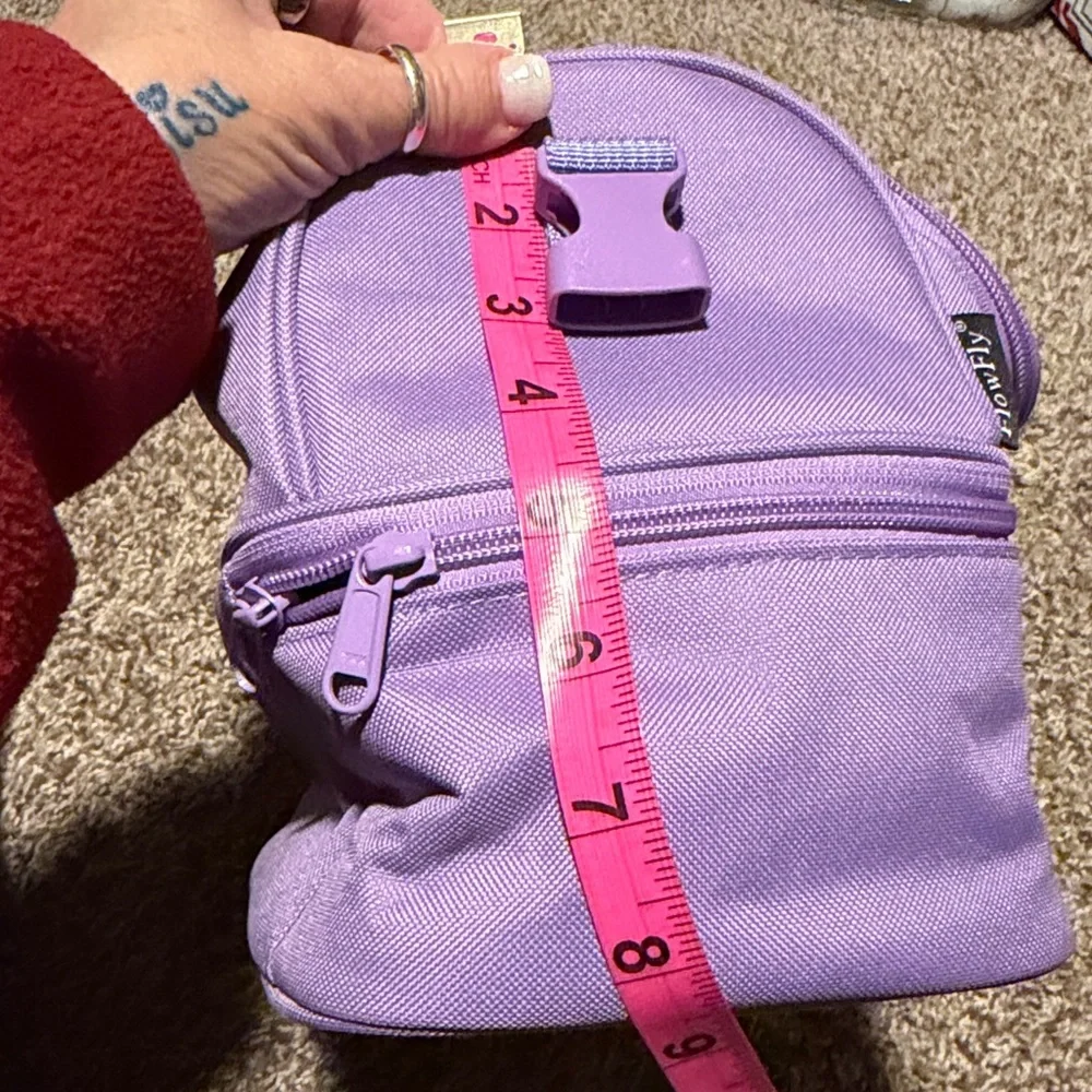 Purple FlowFly insulated lunch / travel bag or camera case - NWOT!